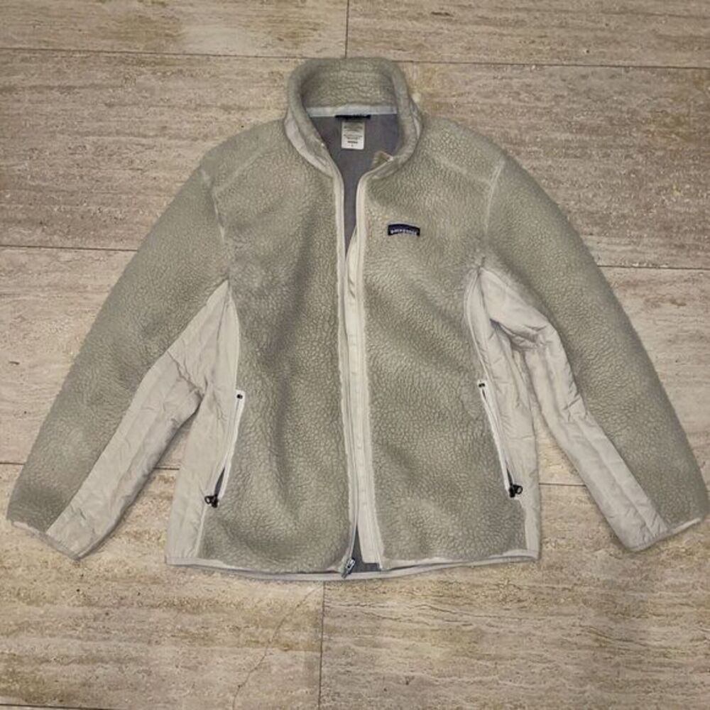 Vintage Patagonia Classic Retro X Deep Pile Fleece Jacket Womens Size L‎ Y2K